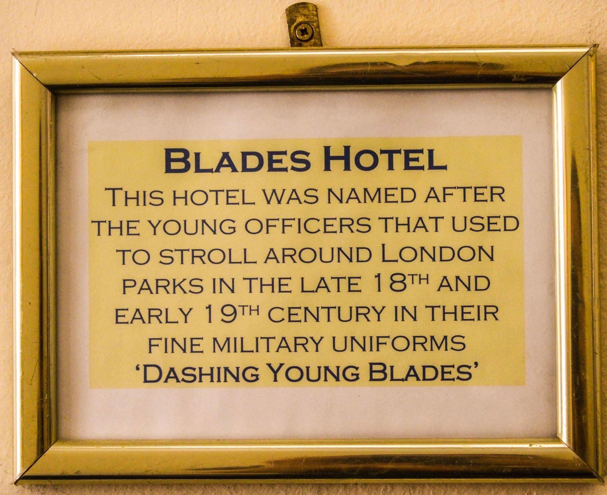 Blades Hotel London Exterior photo